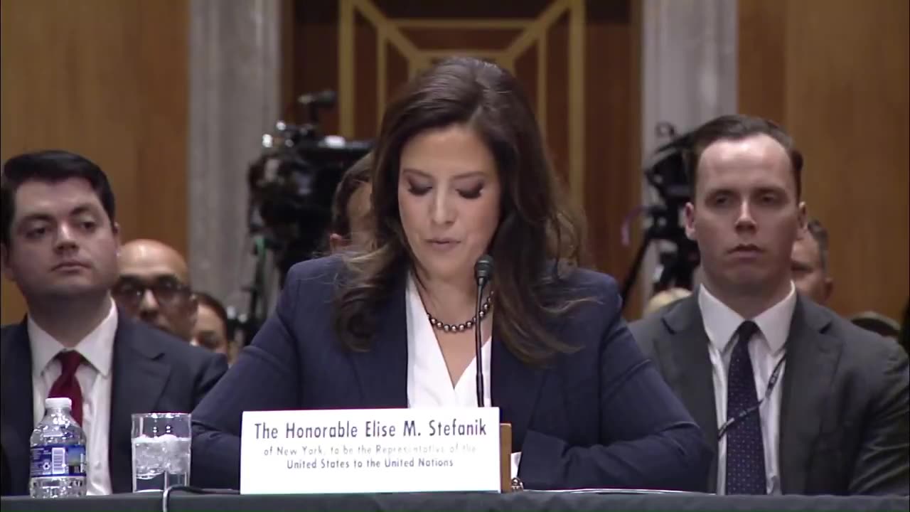 Opening Statement - U.S. Senate Nomination Hearing for U.S. Ambassador To The U.N. 01.21.2025