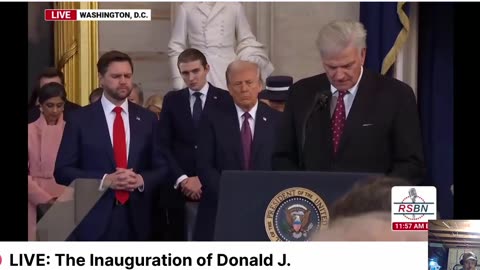 60th Inaugural Ceremony - President Donald J Trump and VP Vance - Wow -1-20-25