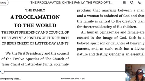 Singles and Family Proclamation - Part 1 of This Sacred Doctrine - 10-4-25