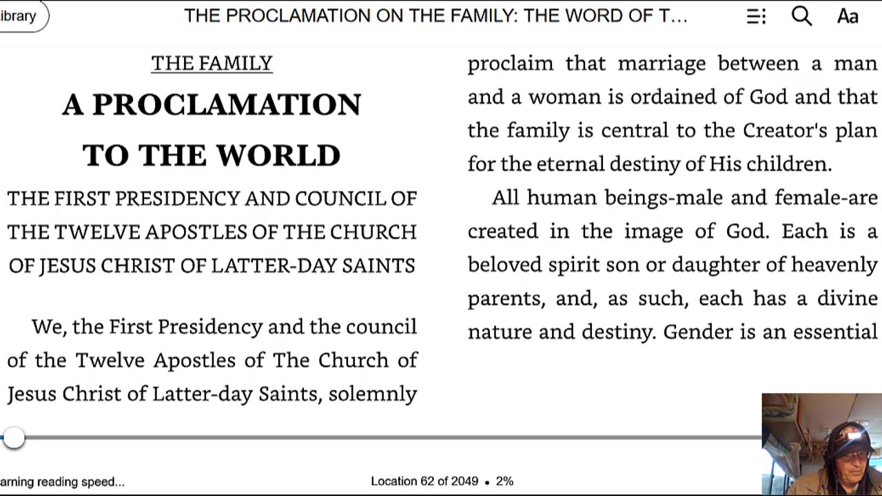 Singles and Family Proclamation - Part 1 of This Sacred Doctrine - 10-4-25