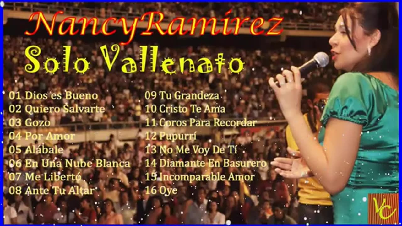 Nancy Ramírez Lo Mejor Mix Vallenato Cristianas Alabanza Musica Cristiana.