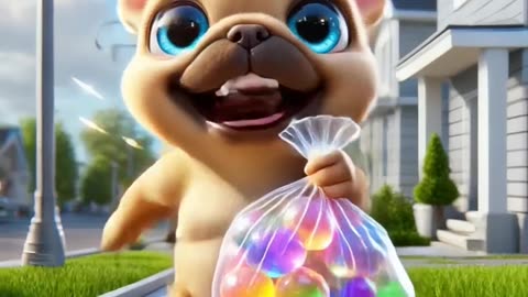 Why Did This Cute Frenchie Buy a Bag of Gem-Like Soaps? The Ending is So Heartwarming! 💎🧼