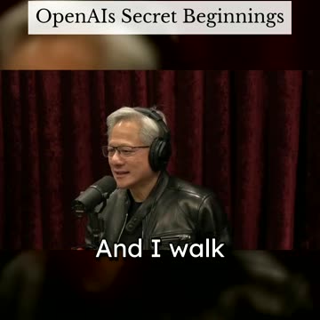 Non-Profit to Tech Giant - Jensen Huang and Joe Rogan #supercomputer #ai #nonprofit