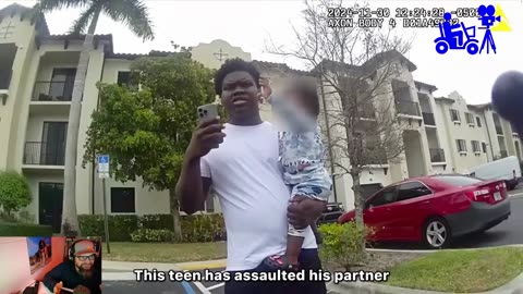 Man Uses His Baby As a Human Shield