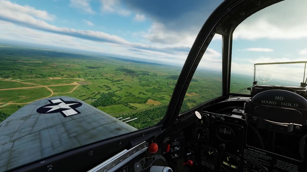 P-47 D30 near fatal landing after Group strike mission