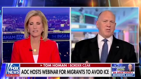 Tom Homan is rightly PISSED about AOC’s webinar. He fired off a letter to the