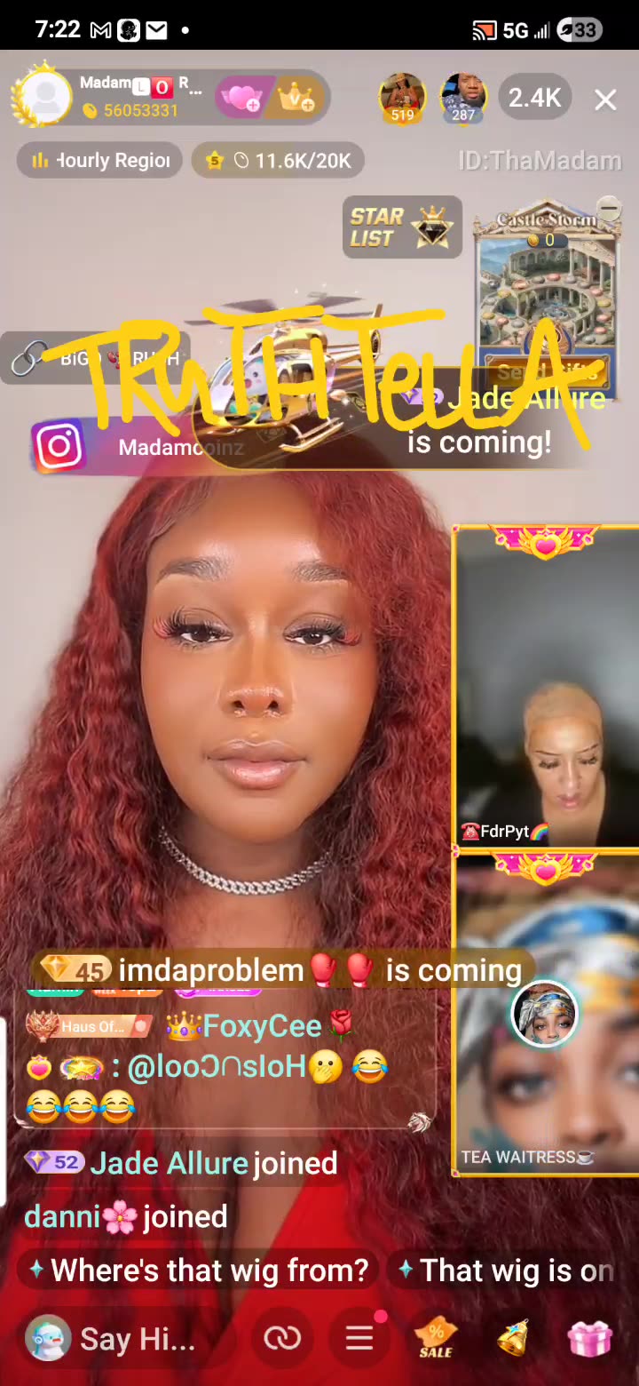 MADAM LO READING DAREALSUPABIHH PK MODE BATTLE OF THE TALK SHOWS