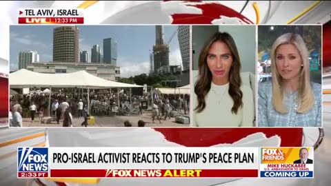 Pro-Israel activist sings Trump's praises after 'historic' Gaza peace deal