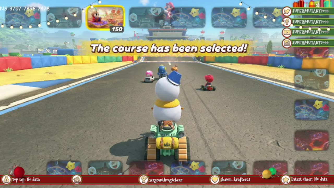 🎁🎅Thanksgiivng Edition of Mario Kart World. Racing with @TheGreatGQ🎁🎄Stream Streak Day 3 of 38.