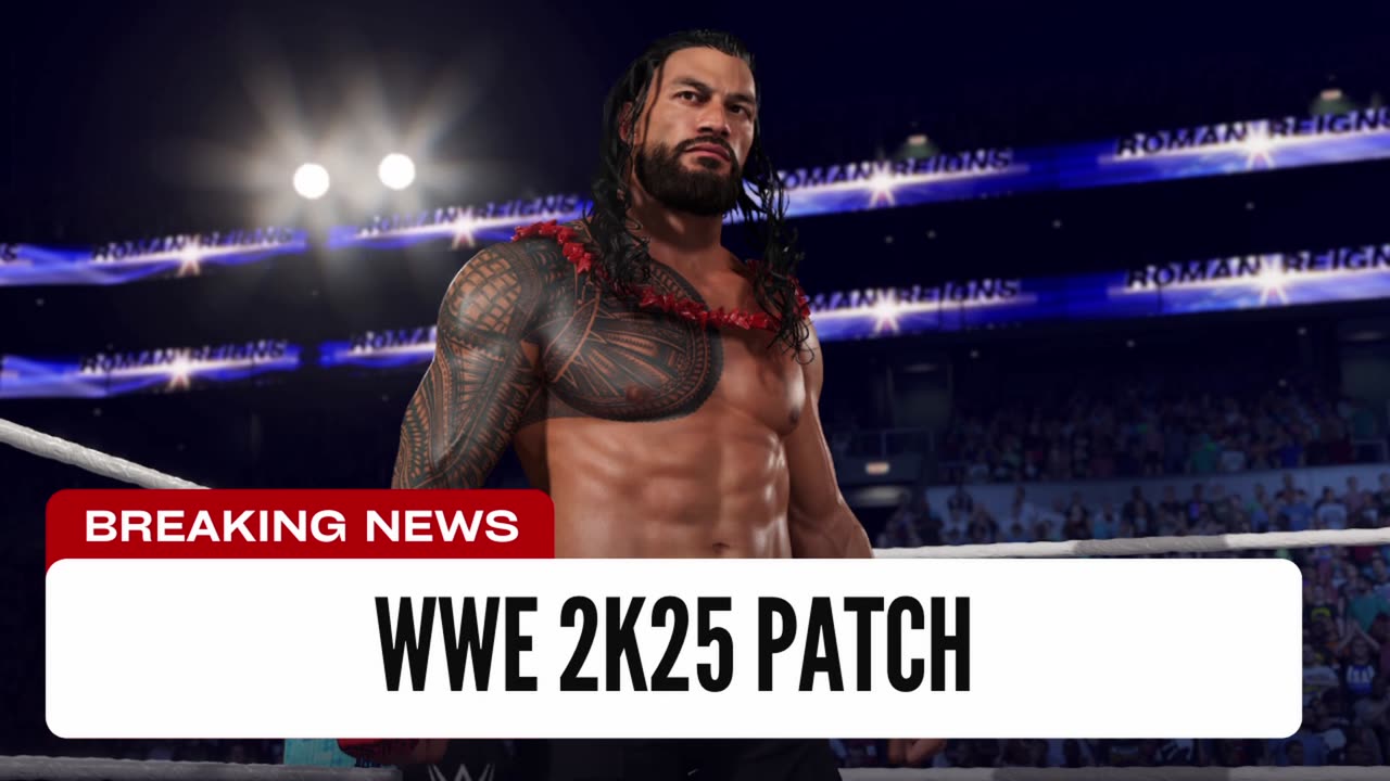 WWE 2k25 Releases Update - Patch 1.03