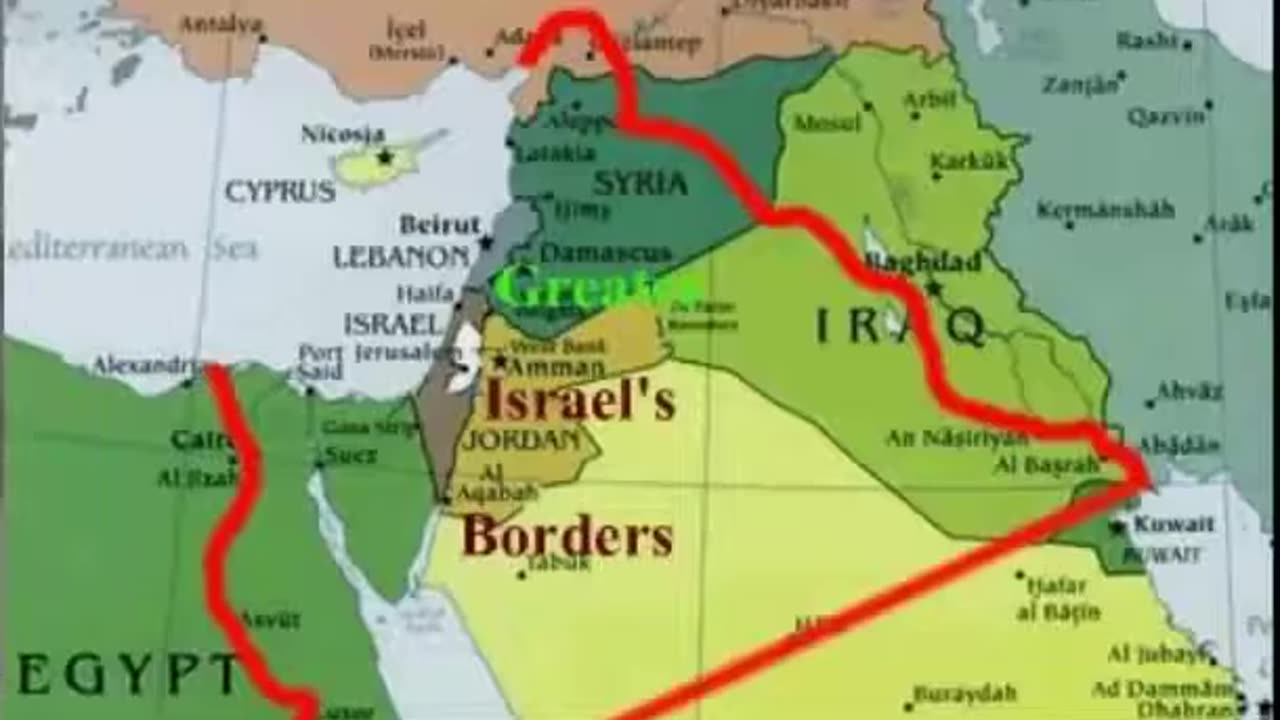 NATOs Plan To Divide The Middle East - Greater Israel