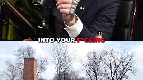 "You can take your gas chamber holocaust shit and shove it up your ass"