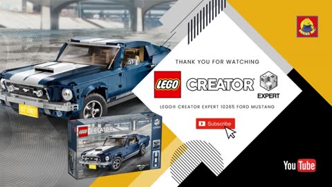 LEGO® Creator Expert 10265 Ford Mustang Building Kit Speed Build