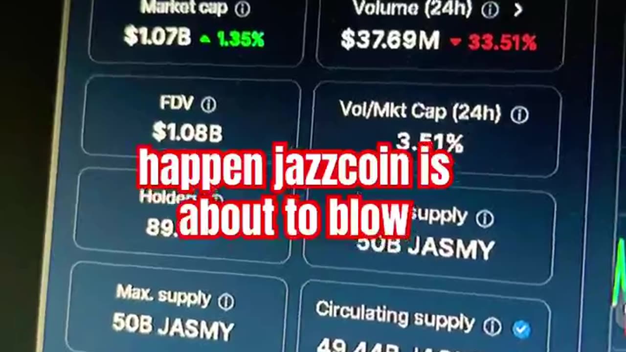 jasmycoin jasmy price prediction crypto coin! #fyp