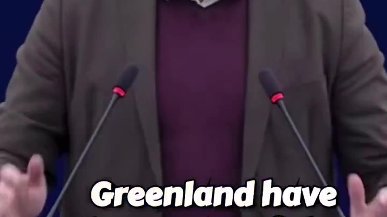 An impudent member of the European Parliament asked Trump to abandon Greenland.