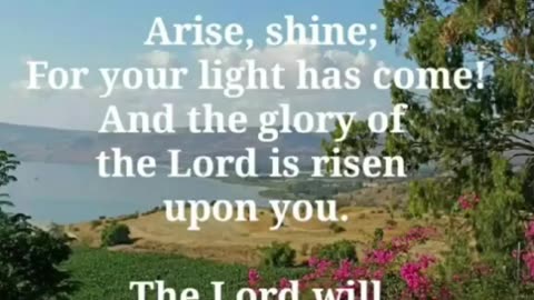 Isaiah 60:1❤️‍🔥❤️❤️‍🔥