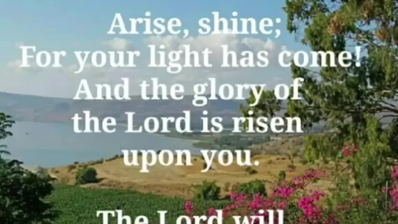 Isaiah 60:1❤️🔥❤️❤️🔥