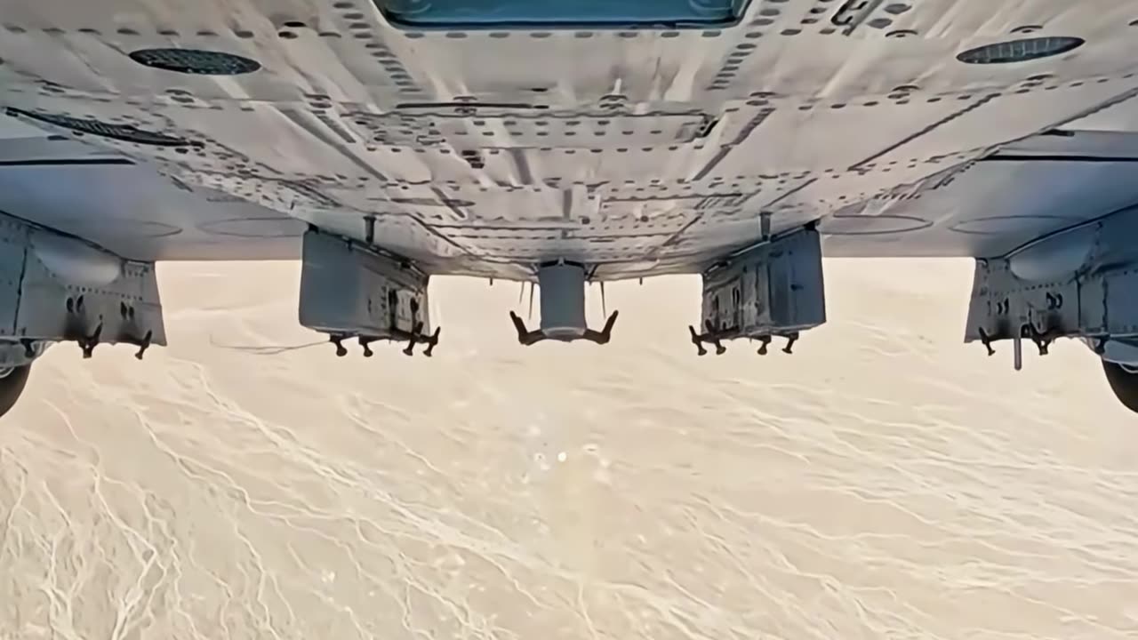 A-10 Warthog On a Strike Run