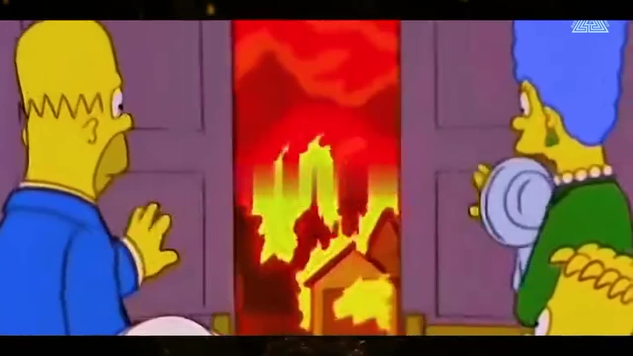 Once again, the Simpsons have predicted it!