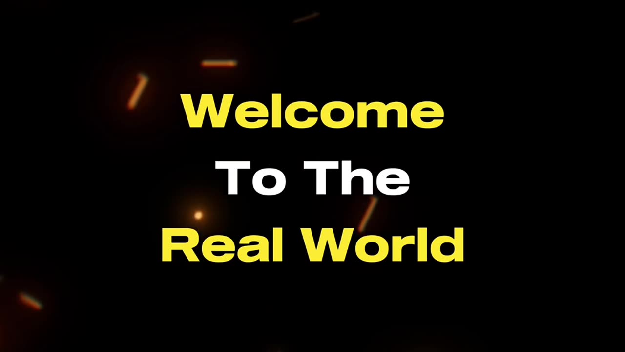 Welcome to the real world. The world of trading!