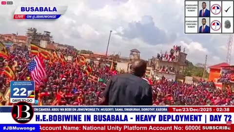 H.E.Bobi Wine Heads to Makindye Sabagabo & Entebbe Municipality