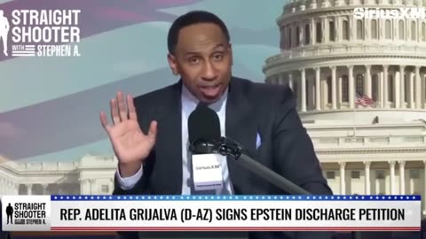 Stephen A. Smith *RIPS INTO* Dems for only caring about Epstein Files under TRUMP