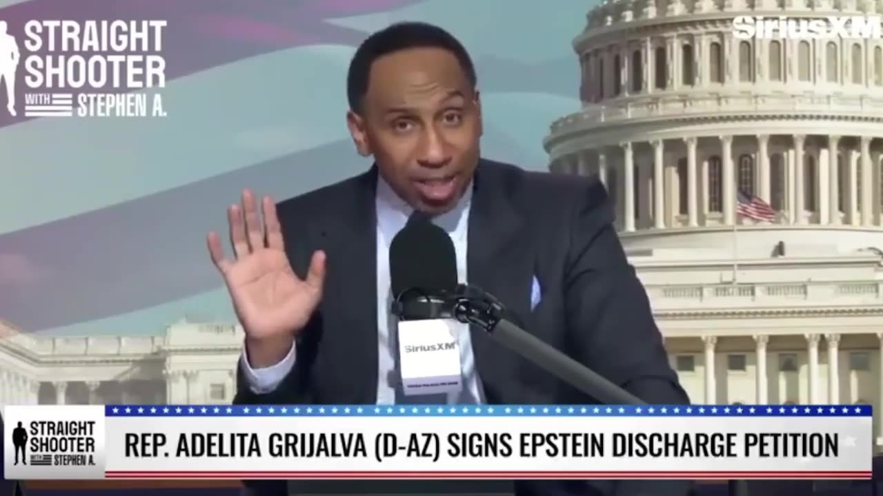 Stephen A. Smith *RIPS INTO* Dems for only caring about Epstein Files under TRUMP