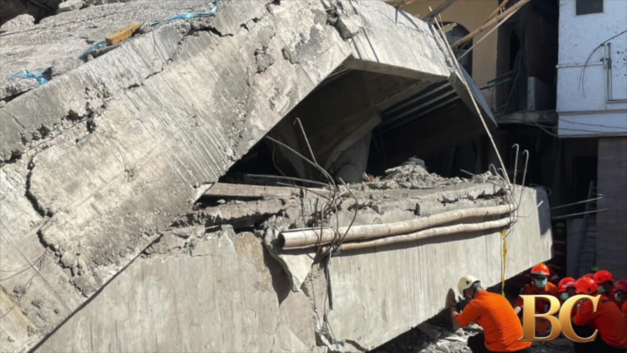 At least 91 students remain buried in rubble 2 days after school collapse in Indonesia