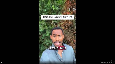 I bet this black guy will be called a racist, by BLACKS. BAM, This is N' culture