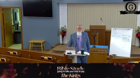 Sunday bible study | Kings |