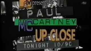 February 3, 1993 - Promo for 'Paul McCartney: Up Close'