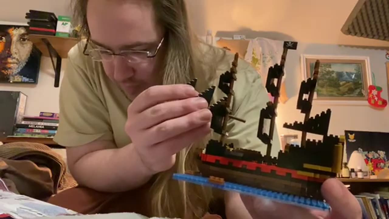 Building The Mini Block set: Pirate Ship