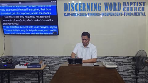 "When ye shall search for me with all your heart" - Jeremiah 29 (Baptist Preaching - Ph)