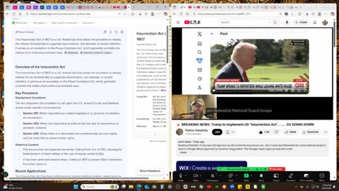 Martial law update Will Nero invoke the insurrection act? Sure will IMHO