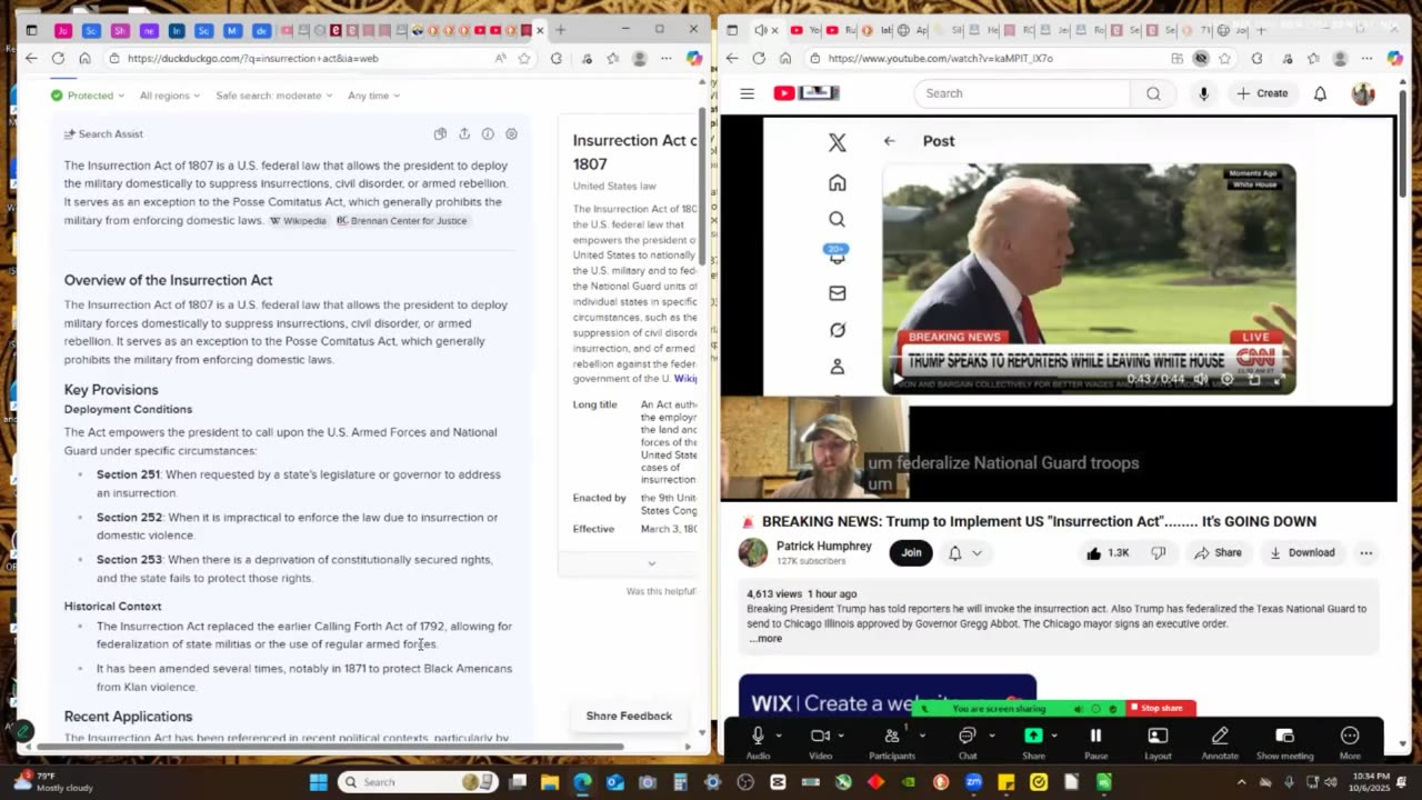 Martial law update Will Nero invoke the insurrection act? Sure will IMHO