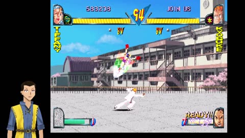 Rival Schools (PS1/RetroArch) Tiffany run!