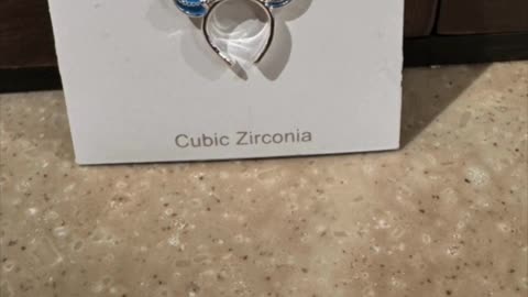 Disney Parks Minnie Mouse Silver Color with Blue Eyes Cubic Zirconia Headband Necklace #shorts