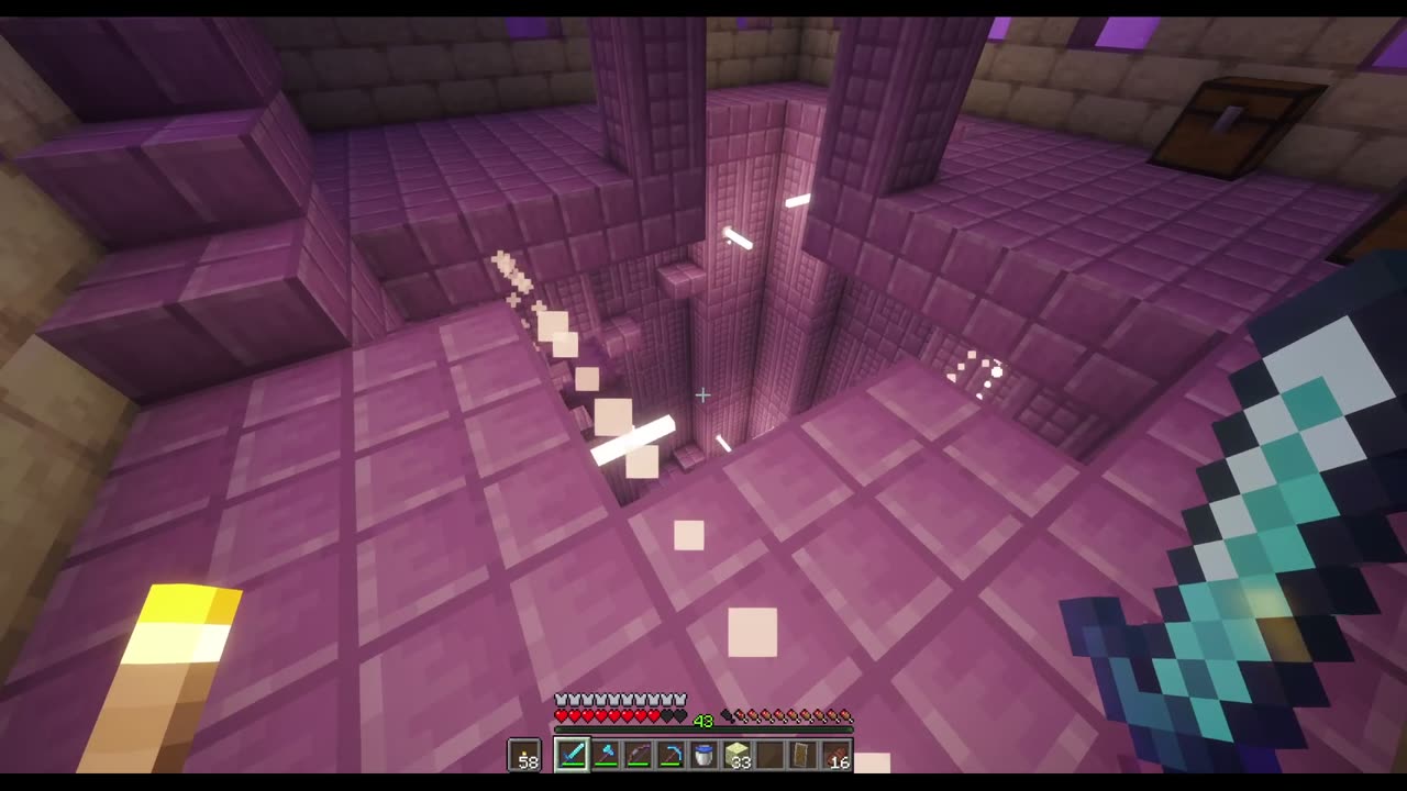 Farmeo como loquita e intentamos una granja de hierro - Minecraft