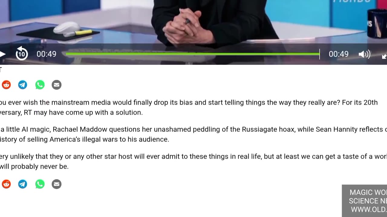 Western journalists finally speak the truth -- or do they?
