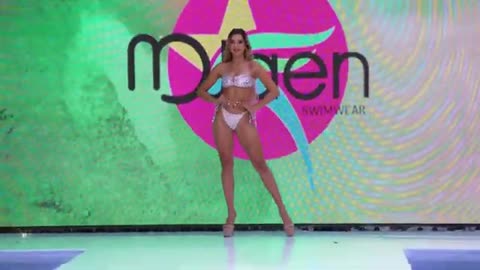 Mjaen Swimwear Swim Look Bikini Run Video | Miami Swim Nude 18+