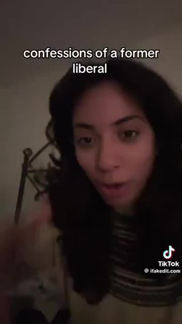 Realizing that I was a liberal, and really realizing was liberalism was, made me...