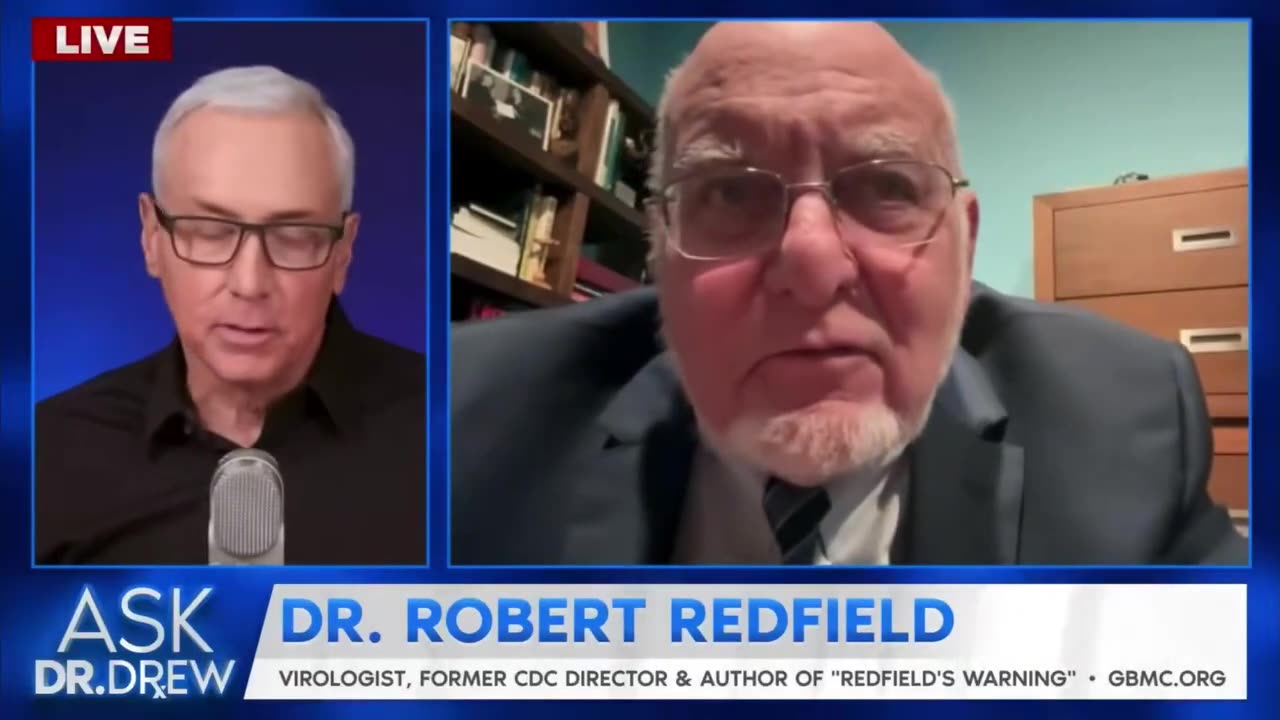 Dr Robert Redfield, Former CDC Director realises: Bad Jab