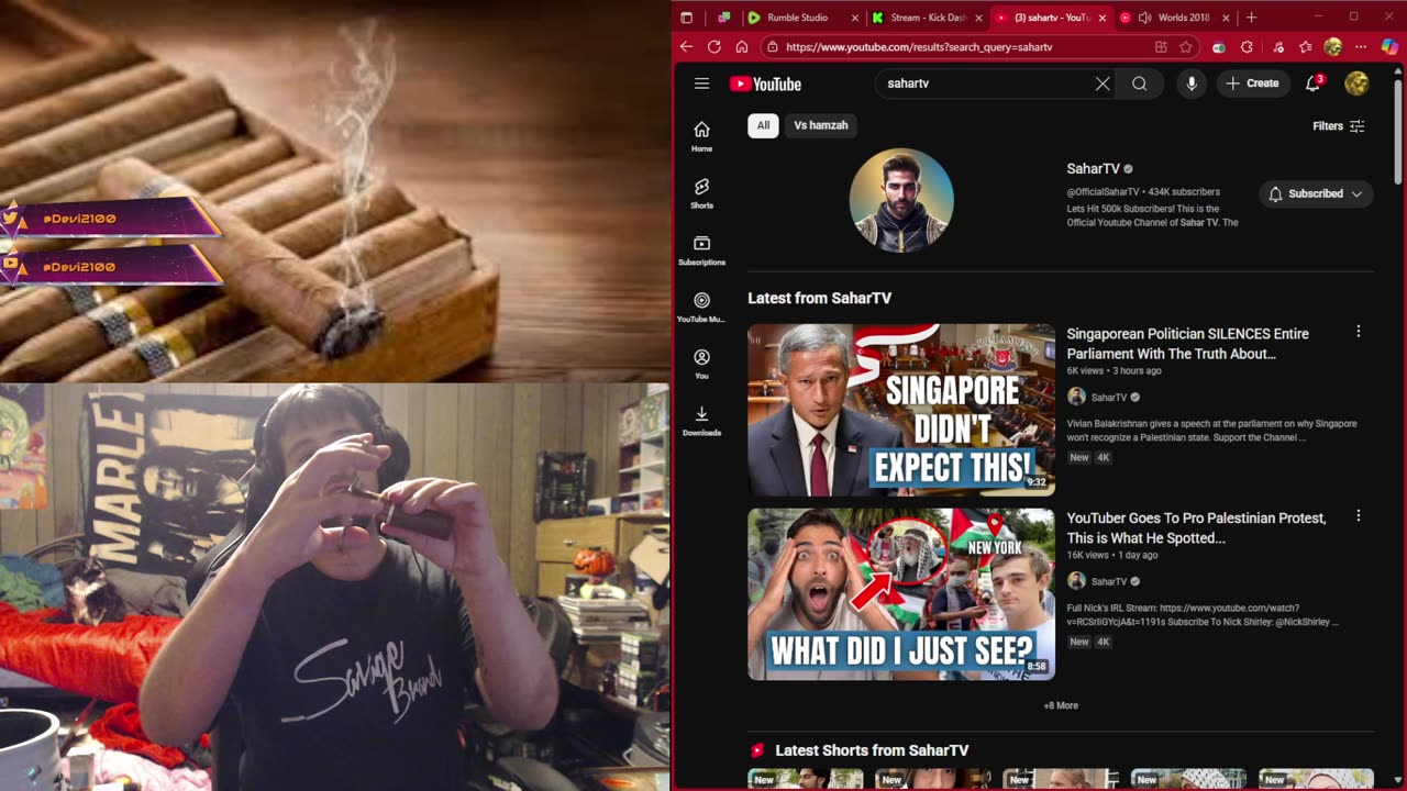 Cigar And News Times Chooms Grab Those Stogies and Let's Talk About What's Going On In The World!