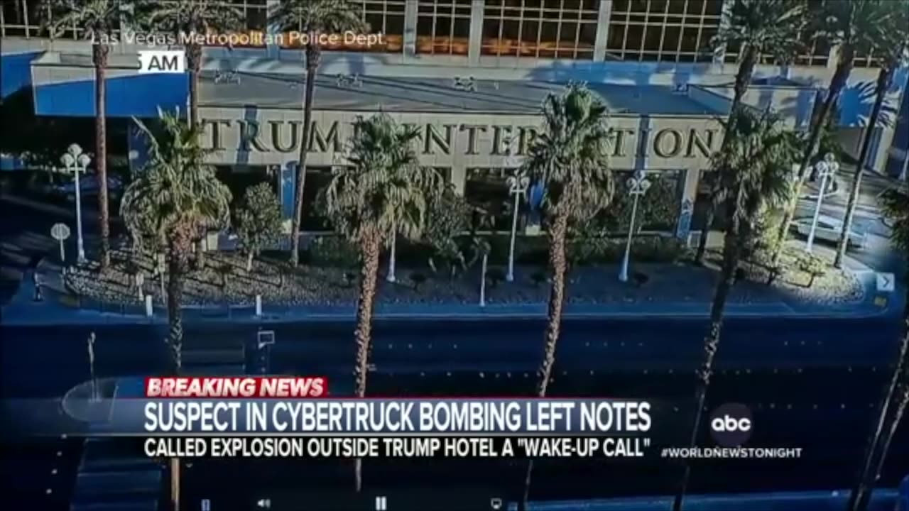 Veteran In Crisis Uses Cybertruck to Cause Explosion in Las Vegas