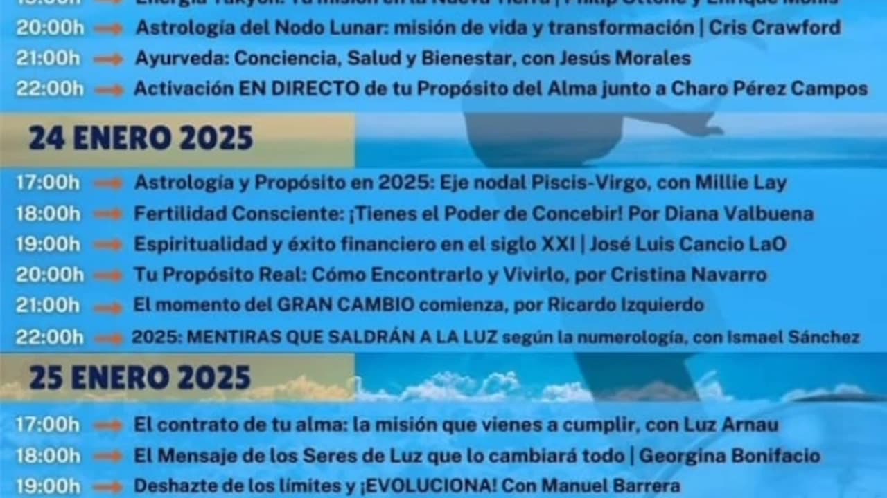 Presentación del Congreso Mindalia Descubre y Logra tu propósito el 2025