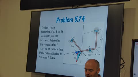 Statics: Types of support Example