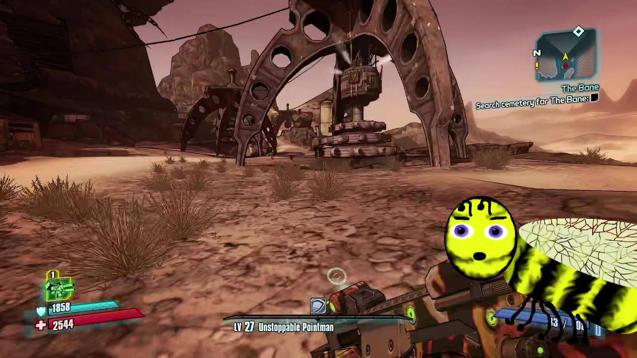 First time playing Borderlands 2 part 18 side quests
