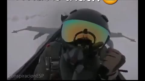 BRAKING NEWS A ALIEN UFO ATTACK ON FIGHTER JET