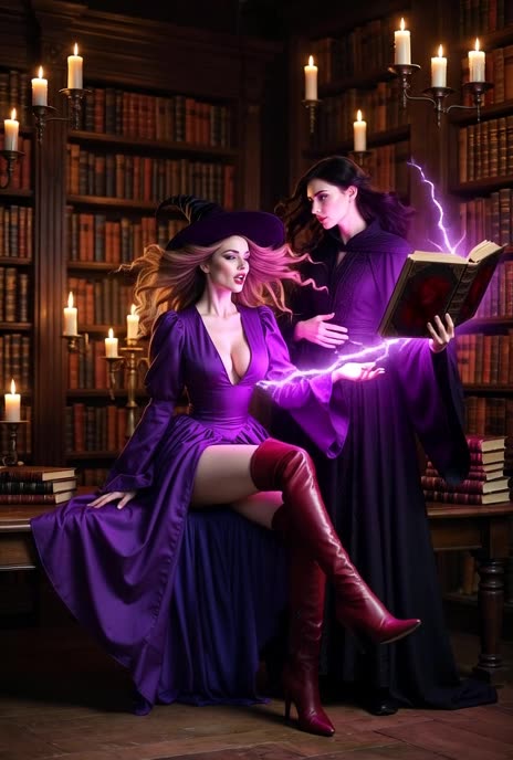 Forbidden Arcana: The Seduction of the Violet Flame, AI Video