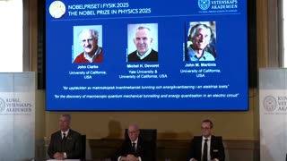 Nobel physics prize goes to pioneers of quantum mechanics